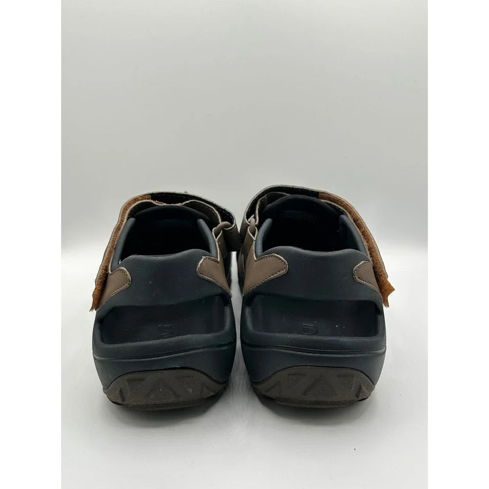 Teva Omnium 2 Men Sz 12 Hiking Sandals Turkish Coffee Brown Closed Toe 1118941